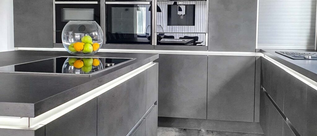 Concrete Kitchen by Nolte