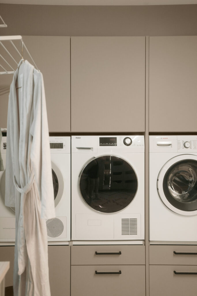 laundry in Nolte utility room