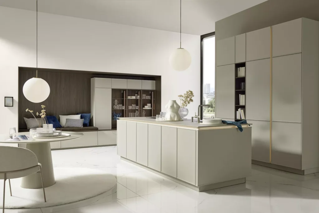 Nolte Küchen – μοντέρνες επιφάνειες Evora & Ravenna με φυσική αρμονία και γεωμετρική καθαρότητα